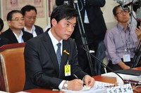 [포토]인사청문회 참석한 정성근 문화체육관광부 장관 후보자