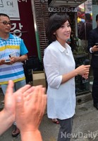 [포토]출마 기자회견 마친 나경원 전 의원