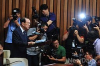 [포토]세월호 기관보고하는 김기춘 비서실장