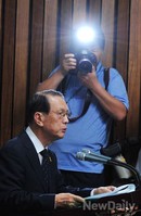 [포토]기관보고 하는 김기춘 대통령비서실장