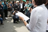 [포토]재보궐선거 출마 선언한 나경원 전 의원