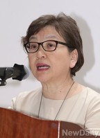 [포토]심포지엄 '금관총과 이사지왕' 개회사 하는 김영나 관장