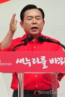 [포토]연설하는 새누리당 이인제 후보