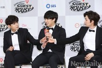 [포토]슈퍼주니어M, 려욱-성민-은혁 마이크 쟁탈전