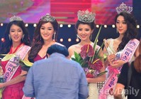 [포토]기념촬영 준비하는 미스코리아 진선미