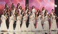 2014 미스코리아 최종 발표前 긴장된 참가자들