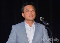 [포토]온라인골프게임 온그린에 참여한 골프존 김효겸 대표