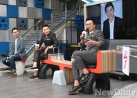 [포토]압도적7 기자간담회, 정찬우-김태균  '특별한 유년시절 보내'