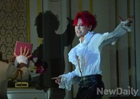 [포토]김준수, 뮤지컬 드라큘라에서 드라큘라로 열연