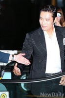 [포토]박지성 결혼식, 이병헌 '스타는 맨 마지막에'