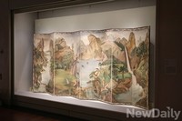 [포토]산수화 특별전, 백남순 1937年作 '낙원'