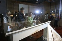 [포토]산수화 특별전, 언론공개 참석한 김영나 관장