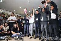 [포토]동작을, 929표 차이로 나경원 후보 당선