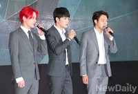 [포토]JYJ 멤버쉽위크, 무대인사하는 JYJ
