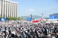 [오전 9시]시복식이 열리는 광화문광장