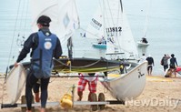 [포토]인천아시안게임 31일 앞둔 요트국가대표팀