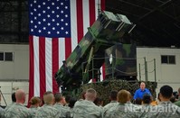 [포토]美 국방부 부장관, 오산공군기지 방문