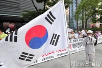 [포토] 어버이연합 3일째 단식농성 