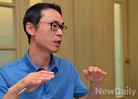 [포토]누빔의 기능 설명하는 조용재 세이펀 대표