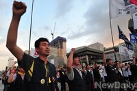 [포토] 광화문에서 열린 민주노총 결의대회