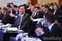 [포토] 서울국제경쟁포럼 참석한 노대래 공정거래위원장