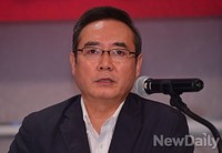 [포토] 지스타2014, 질의에 답하는 서태건 집행위원장