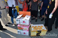 [포토] 어버이연합이 단원고 유가족에게 전달한 추석음식