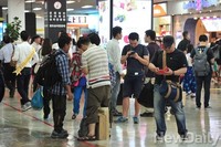 [포토] 귀성 버스를 기다리는 시민들