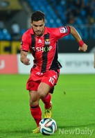 [K리그] 성남VS서울, 드리블하는 에벨톤