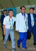 [포토] 인천아시안게임, 담화나누는 이에리사-장수명