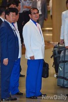 [포토] 입장준비하는 장수명 올림픽위원회대표