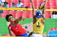 [인천AG] 비치발리볼, 홍콩에 선전 아쉬운 패배