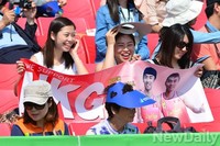 [인천AG] 비치발리볼, 원정 응원 온 홍콩팬들