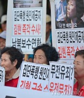 [포토] 영등포경찰서 찾은 애국단체 