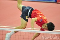 [인천AG] 세팍타크로, 타점을 정확히 보고 공격