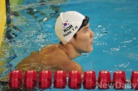 [인천AG] 400M 결승, 기록 바라보는 박태환