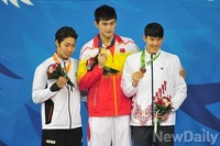 [인천AG] 400M 결승, 최선을 다한 세명의 메달리스트