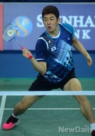 [인천AG] 이용대, 있는 힘을 다해