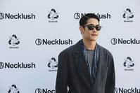 [포토] 넥러쉬 런칭 행사 포토월에 선 배정남