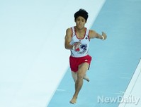 [인천AG] 도마부문 양학선 은메달 획득