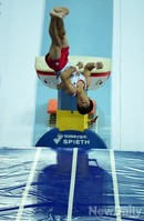 [인천AG] 양학선..홈에서 아쉬운 은메달