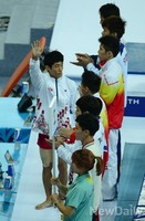 [인천AG] 도마결승전에서 소개되는 양학선