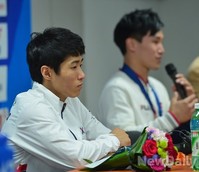 [인천AG] 양학선, 불편한 속마음 그대로 얼굴에..