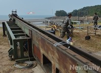 [포토] 발사대에서 날아가는 무인표적기