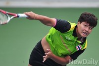 [인천AG] 테니스 여자단식, 태국 쿰쿰의 '강서브'