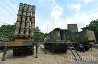 [포토] 방공유도탄 화력시범, 다기능 레이더 천궁