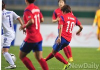 [인천AG] 여자축구, 지소연 '날카로운 침투패스'