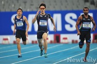 [인천AG] 육상 男 400M 예선, 성혁제 준결승 진출