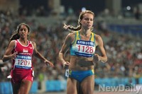 [인천AG] 육상 女100M, 카자흐 빅토리아 '조1위로 결승진출'