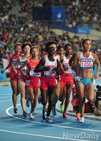 [인천AG] 육상 女10,000 결승, 김도연-현서용 '최선을 다했지만..'